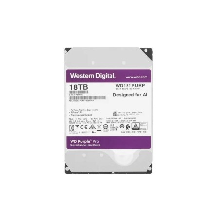 WD Purple Pro Harddisk WD181PURP 18TB 3.5 SATA-600 7200rpm